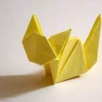 Очень простое оригами. Оригами из бумаги